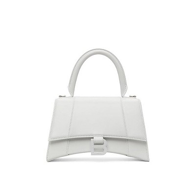 [스페셜오더]BALENCIAGA-593546 발렌시아가 블랙 아워글래스 스몰 탑 핸들백