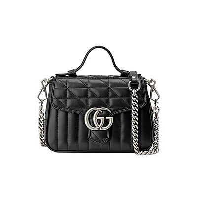 [스페셜오더]GUCCI-583571 9772 구찌 베이지 GG 캔버스 마몽 미니 탑 핸들백