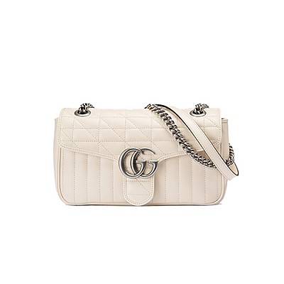 [스페셜오더]GUCCI 443497-1081 구찌 GG 마몽 스몰 마퀴즈 크리스탈 마틀라세 벨벳 이미테이션숄더백