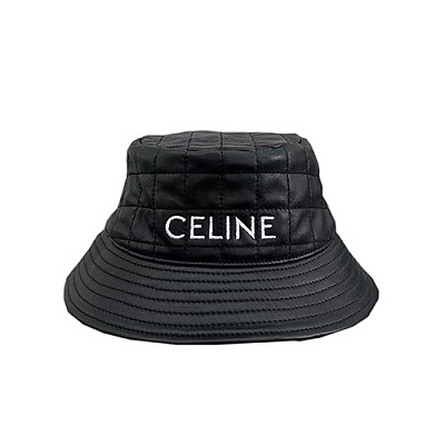 CELINE-102012 셀린느 블루 데님 CELINE 아플리케 장식 버킷 햇 남여공용