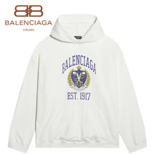 BALENCIAGA-674986 발렌시아가 화이트 College Wide Fit 남여공용