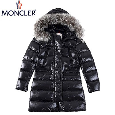 MONCLER-102912 몽클레어 블랙 롱 패딩 여성용