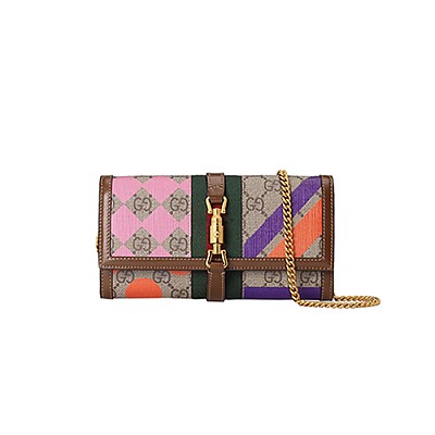 [스페셜오더]GUCCI-652681 8309 구찌 GG 수프림 재키 1961 체인 월릿