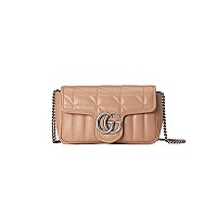 [스페셜오더]GUCCI-476433 9022 구찌 GG 마몽 화이트 수퍼 미니백