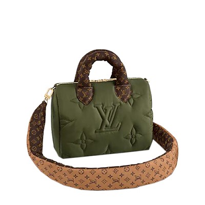 LOUIS VUITTON-M11264 루이비통 라군 블루 모노그램 타일 스피디 반둘리에 25