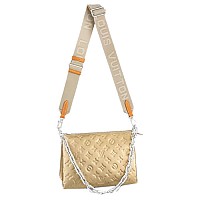 [스페셜오더]LOUIS VUITTON-M59398 루이비통 블랙/화이트 모노그램 램스킨 쿠상 PM