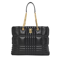 Burberry-805950 버버리 블랙 퀼팅 스몰 롤라 숄더백 23cm