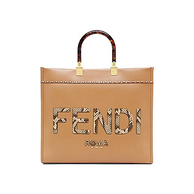 [스페셜오더]FENDI-8BH386 펜디 그레이 선샤인 미디엄 쇼퍼 백