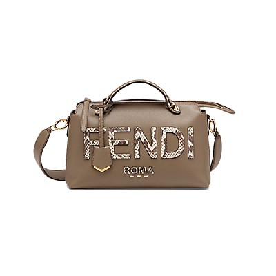 [스페셜오더]FENDI-8BL146 펜디 브라운 바이 더 웨이 미디엄 보스턴 백