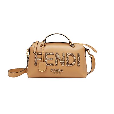 [스페셜오더]FENDI-8BL146 펜디 화이트 바이 더 웨이 미디엄 보스턴 백