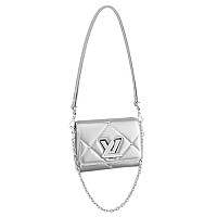 [스페셜오더]LOUIS VUITTON-M58569 루이비통 블랙 토뤼옹 터프팅 디테일 트위스트 PM