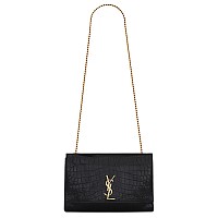 [스페셜오더]SAINT LAURENT-553804 생 로랑 블랙 스웨이드 KATE 미디엄 리버서블 백