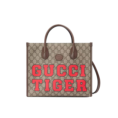 [스페셜오더]GUCCI-659983 9396 구찌 GG 수프림 구찌 타이거 스몰 토트백