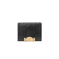 [스페셜오더]GUCCI-676150 9099 구찌 화이트/블랙 GG 카드 케이스 지갑