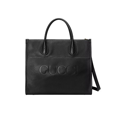 [스페셜오더]GUCCI-674822 1000 구찌 블랙 GUCCI 로고 스몰 토트백