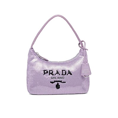 [스페셜오더]PRADA-1NE515 프라다 베고니아 핑크 나일론 리에디션 2000 미니 숄더백