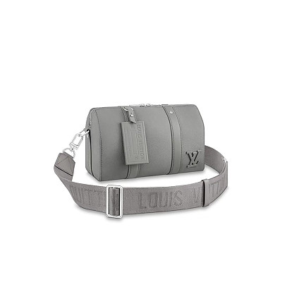 [스페셜오더]LOUIS VUITTON-M58747 루이비통 블루 카우하이드 가죽 시티 키폴