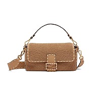 [스페셜오더]FENDI-8BR600 펜디 블랙 FF 페이던트 미디엄 바게트 백