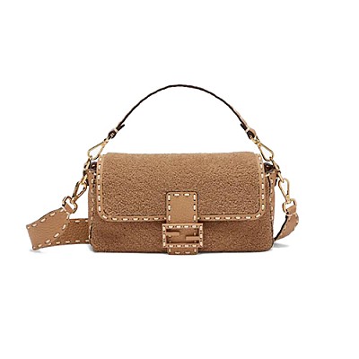 [스페셜오더]FENDI-8BR600 펜디 블루 더블 F 데님 바게트 라지