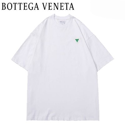 BOTTEGA VENE**-022811 보테가 베네타 그린 트라이앵글 로고 디테일 티셔츠 남여공용