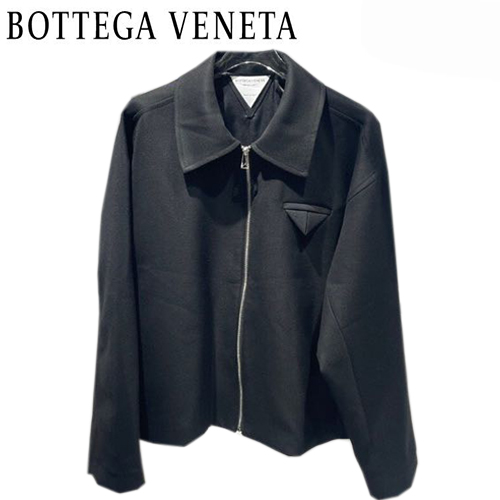 BOTTEGA VENE**-03232 보테가 베네타 블랙 울 재킷 남성용