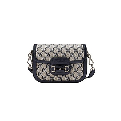 [스페셜오더]GUCCI-658574 9759 구찌 화이트 홀스빗 GG 수프림 1955 미니 핸드백