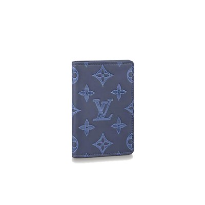 [스페셜오더]LOUIS VUITTON-M30377 루이비통 블루 Louis Vuitton Malletie 프린트 포켓 오거나이저