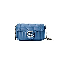 [스페셜오더]GUCCI-476433 9022 구찌 GG 마몽 화이트 수퍼 미니백