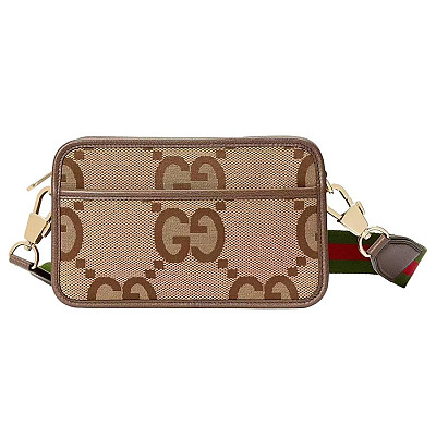 [스페셜오더]GUCCI-696075 구찌 카멜/에보니 점보 GG 미니백 22cm