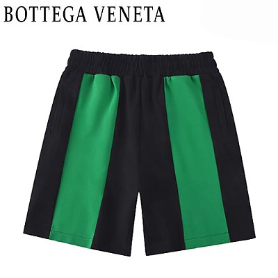 BOTTEGA VENE**-04257 보테가 베네타 블랙/그린 코튼 스웨트쇼츠 남여공용