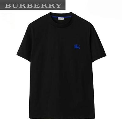 BURBERRY-80882951 버버리 화이트 코튼 티셔츠 남성용