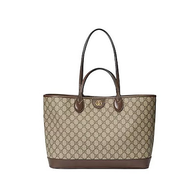 [스페셜오더]Gucci-739730 구찌 베이지/블루 GG 오피디아 미디엄 토트백 38cm