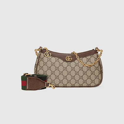 [스페셜오더]Gucci-‎735132 구찌 베이지/블루 오피디아 스몰 핸드백 25cm