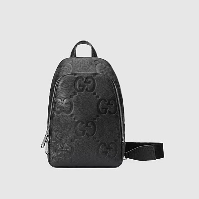 [스페셜오더]Gucci-‎766946 구찌 블랙 점보 GG 미디엄 메신저 백 25cm