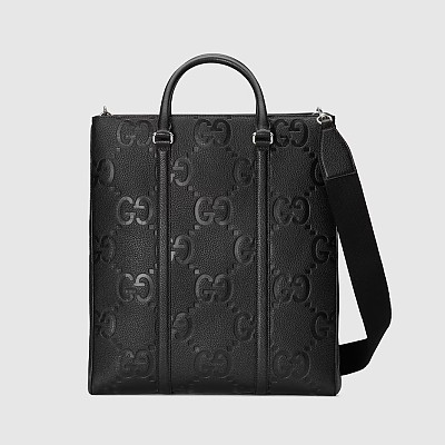 [스페셜오더]Gucci-‎766946 구찌 블랙 점보 GG 미디엄 메신저 백 25cm