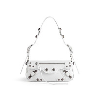 BALENCIAGA-771640 발렌시아가 블랙 LE CAGOLE 스몰 슬링 백 30cm