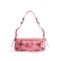 BALENCIAGA-771670 발렌시아가 화이트 LE CAGOLE XS 슬링 백 23cm