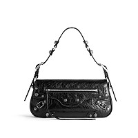 BALENCIAGA-771670 발렌시아가 핑크 LE CAGOLE XS 슬링 백 23cm