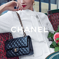 CHANEL-A01112 샤넬 화이트 램스킨 클래식 11.12 미디엄 플랩 백 25.5cm Silver-Tone Metal