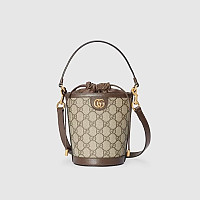 GUCCI-777166 구찌 베이지 프린트 미니 버킷백 16cm