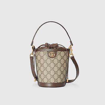 GUCCI-782908 구찌 브라운 미니 버킷 숄더백 18.5cm