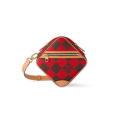 LOUIS VUITTON-N40706 루이비통 다미에 데님 체스 메신저