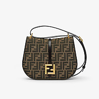 FENDI-8BS082 펜디 화이트 커몬 스몰 사첼 백 21cm