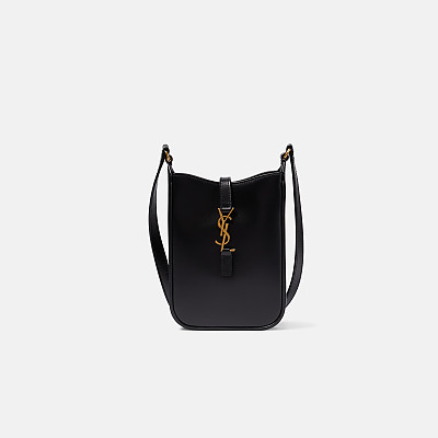 YSL-735214 생 로랑 빈티지블랑 LE 5 À 7 버티컬 미니 폰 크로스백 13cm