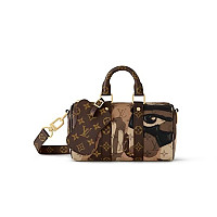 LOUIS VUITTON-M25440 루이비통 네이비 모노그램 서핑 키폴 반둘리에 25