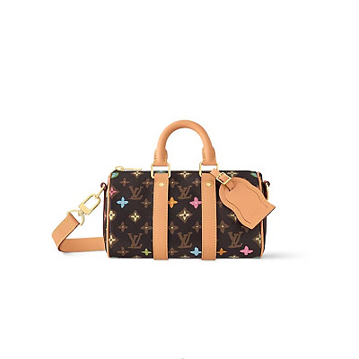 LOUIS VUITTON-M11996 루이비통 터콰이즈 모노그램 토뤼옹 키폴 반둘리에 25