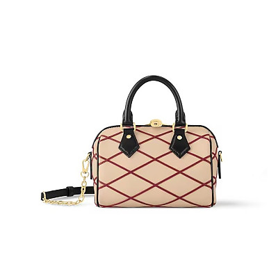 LOUIS VUITTON-M12747 루이비통 크렘 모노그램 스피디 반둘리에 20