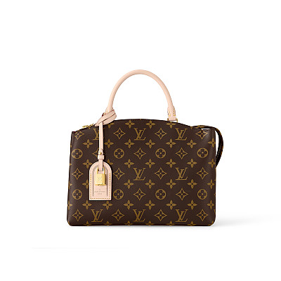 LV-M58916 루이비통 블랙 모노그램 앙프렝뜨 쁘띠뜨 팔레 토트 백 29cm