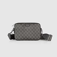 GUCCI-‎699439 구찌 베이지/에보니 브라이트오렌지 오피디아 GG 크로스백 23.5cm