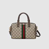 GUCCI-‎772065 구찌 베이지/에보니 오피디아 GG 미디엄 탑 핸들백 31cm